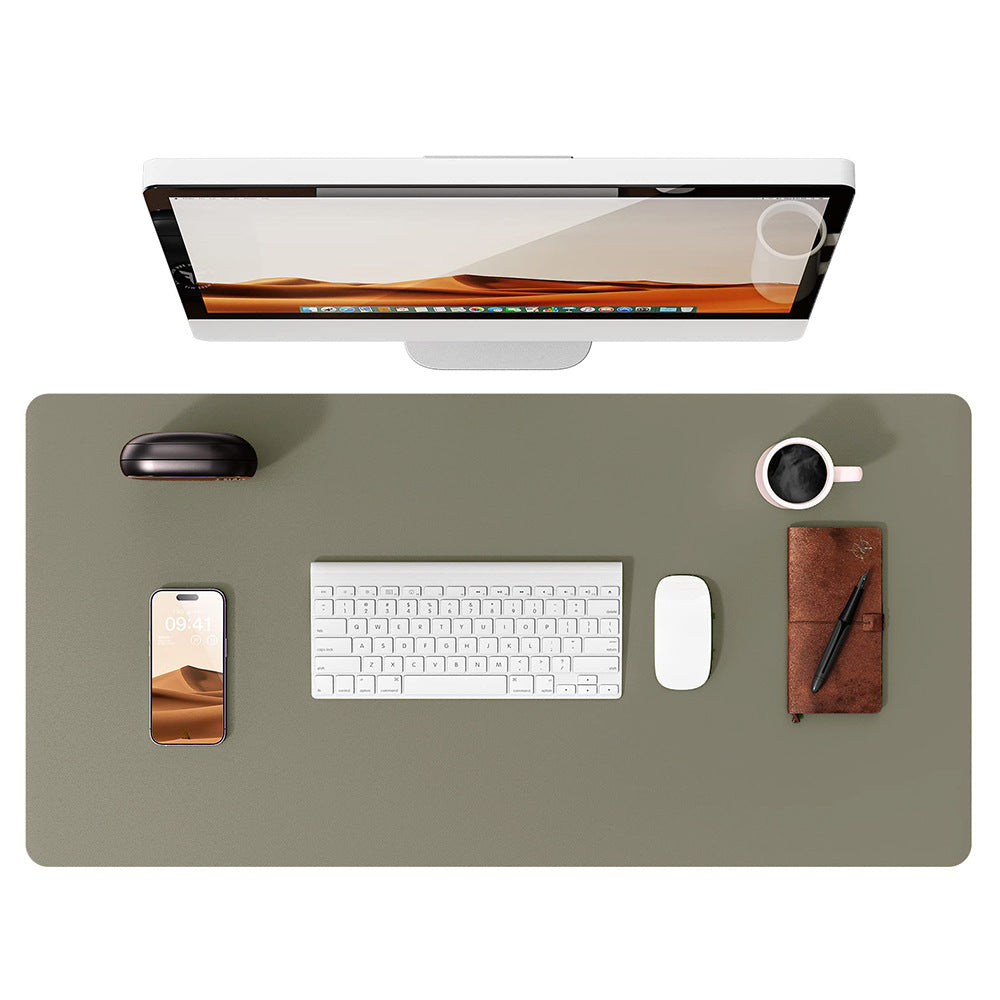Leather Oversized Computer Office Keyboard Desk Mouse Pad
