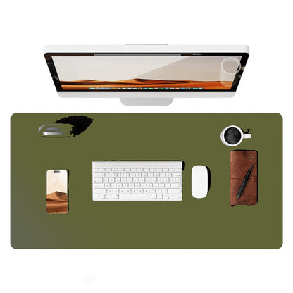 Leather Oversized Computer Office Keyboard Desk Mouse Pad